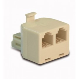 ADATTATORE TELEFONICO SDOPPIATORE PLUG 6/4 STAR