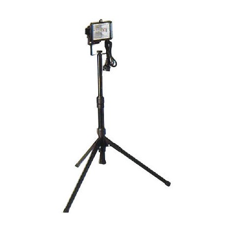 FARO 500 WATT SU PIANTANA TREPPIEDI REGOLABILE