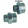 NIPPLO RIDOTTO 3/4"X1/2'' OTTONE CROMATO