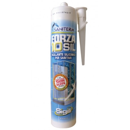 FORZA 10 SIL SILICONE ACETICO BIANCO SIGIL